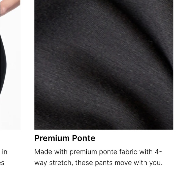 NWT Spanx PerfectFit Ponte Slim Straight Pant - Picture 8 of 10